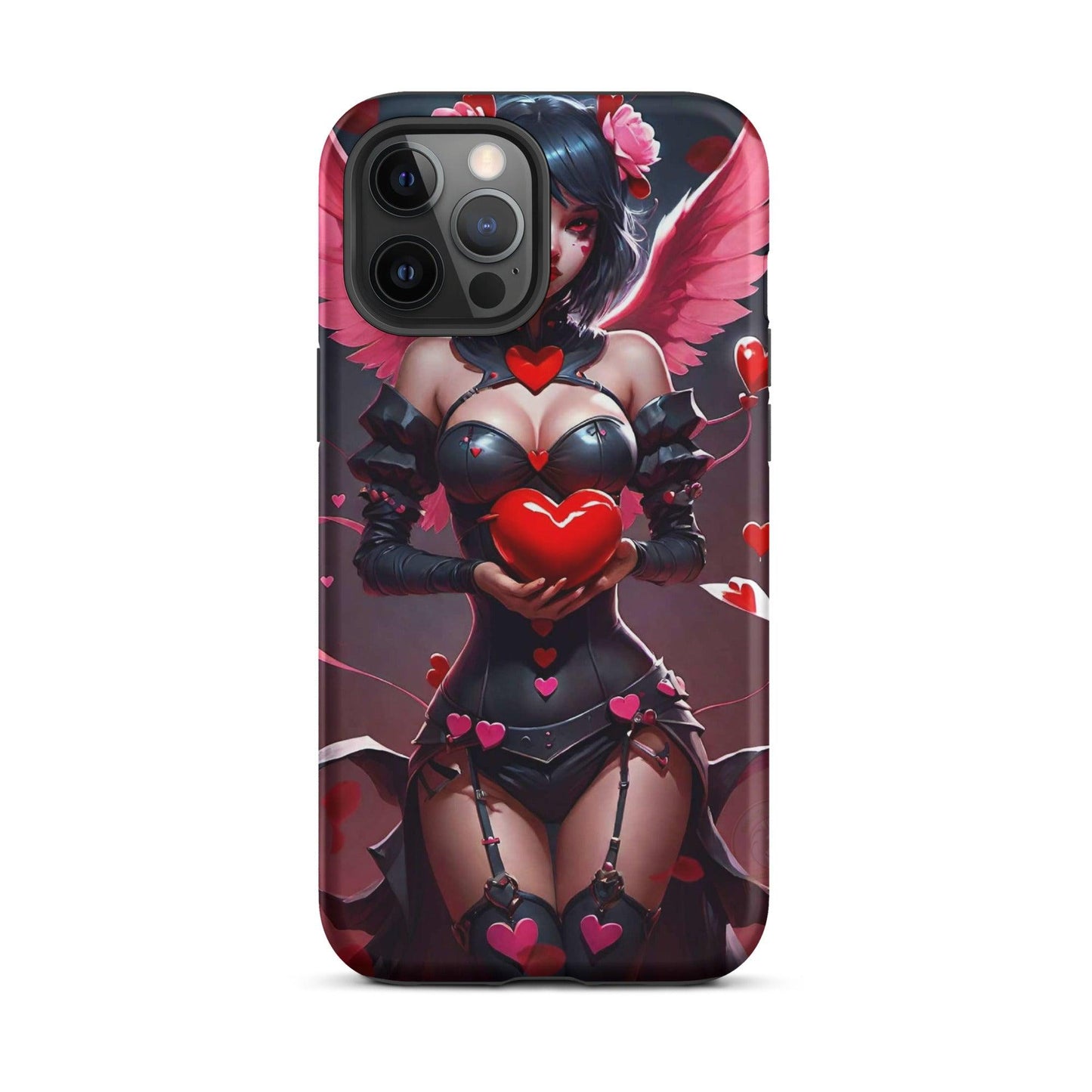 EYNA Emporium - "Valentine's Dark Angel" Tough Case for iPhone® - Dual Layer Protection