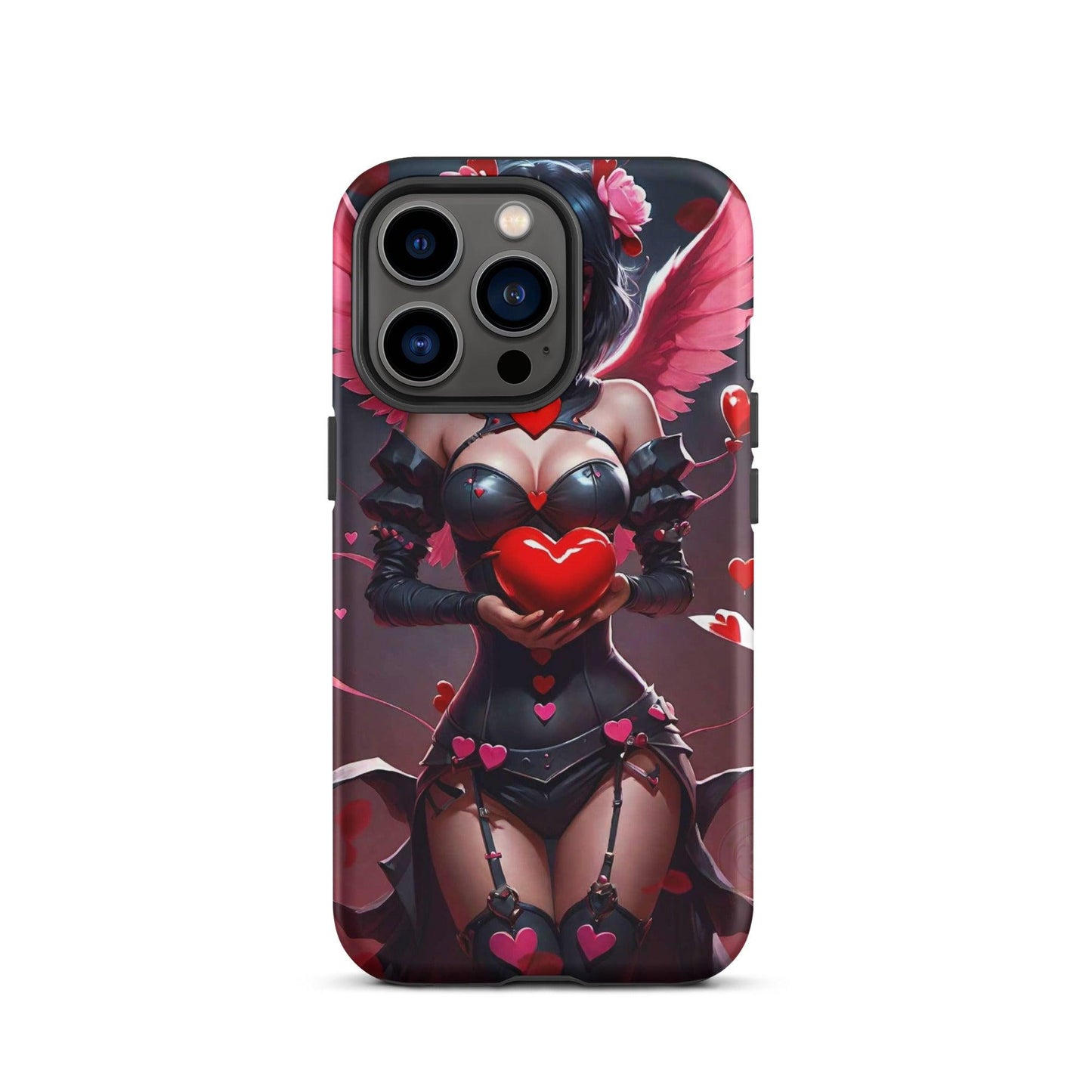 EYNA Emporium - "Valentine's Dark Angel" Tough Case for iPhone® - Dual Layer Protection