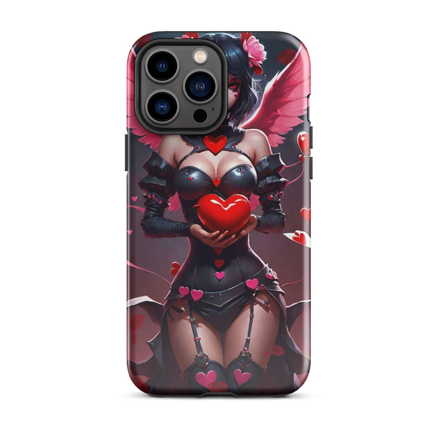 EYNA Emporium - "Valentine's Dark Angel" Tough Case for iPhone® - Dual Layer Protection