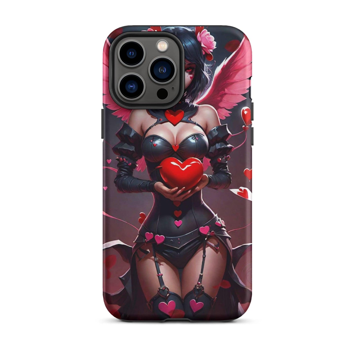 EYNA Emporium - "Valentine's Dark Angel" Tough Case for iPhone® - Dual Layer Protection