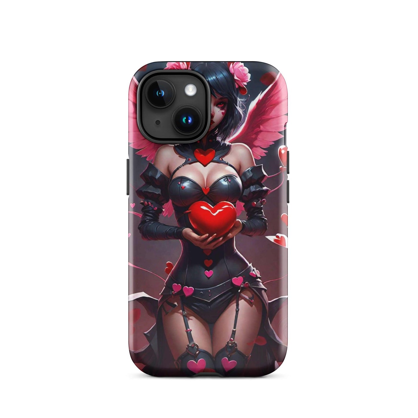 EYNA Emporium - "Valentine's Dark Angel" Tough Case for iPhone® - Dual Layer Protection