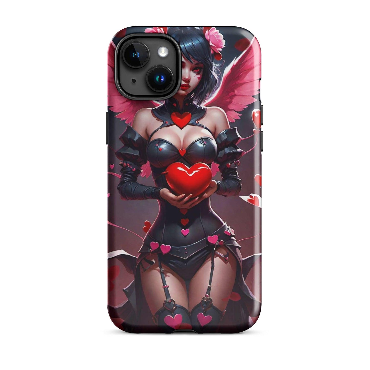 EYNA Emporium - "Valentine's Dark Angel" Tough Case for iPhone® - Dual Layer Protection