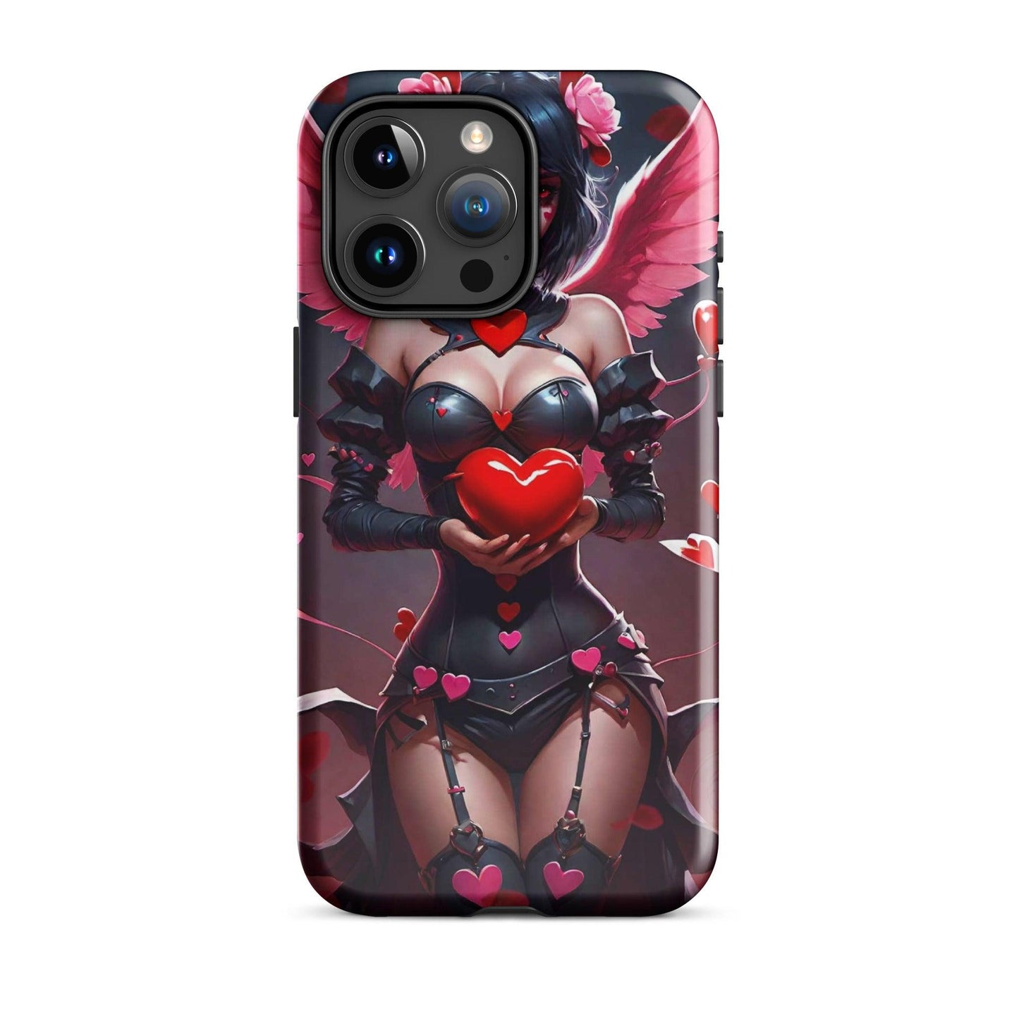 EYNA Emporium - "Valentine's Dark Angel" Tough Case for iPhone® - Dual Layer Protection