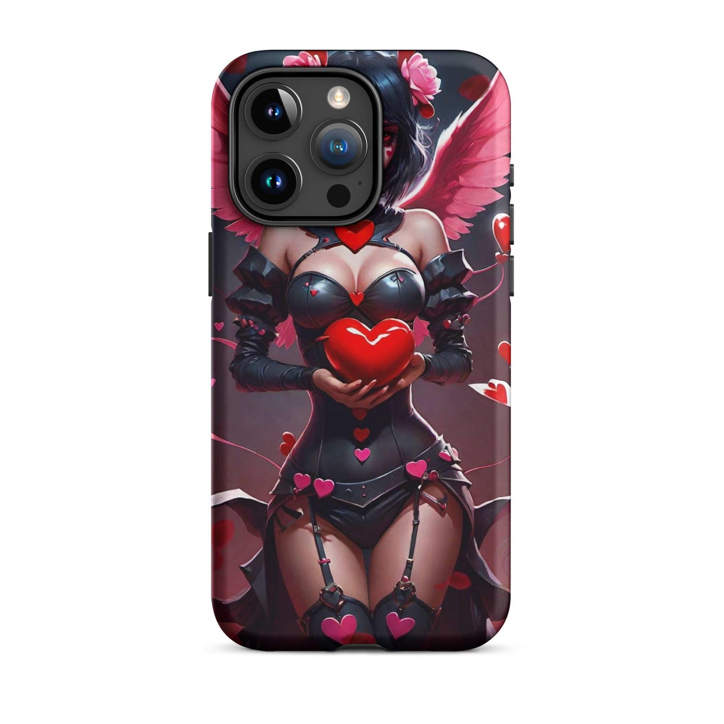 EYNA Emporium - "Valentine's Dark Angel" Tough Case for iPhone® - Dual Layer Protection