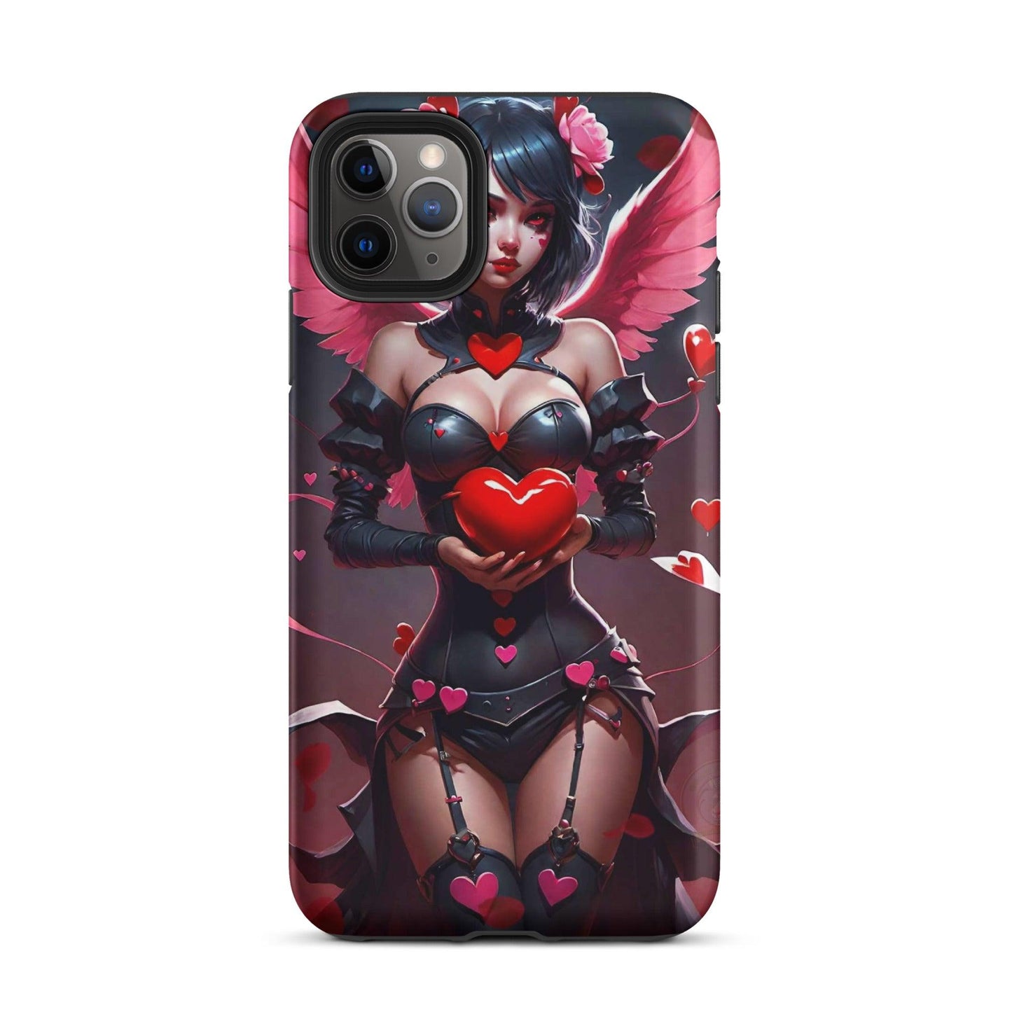 EYNA Emporium - "Valentine's Dark Angel" Tough Case for iPhone® - Dual Layer Protection