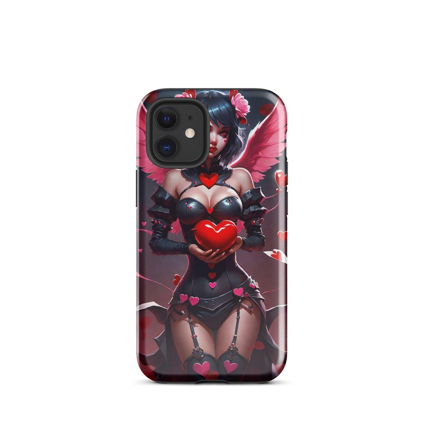 EYNA Emporium - "Valentine's Dark Angel" Tough Case for iPhone® - Dual Layer Protection