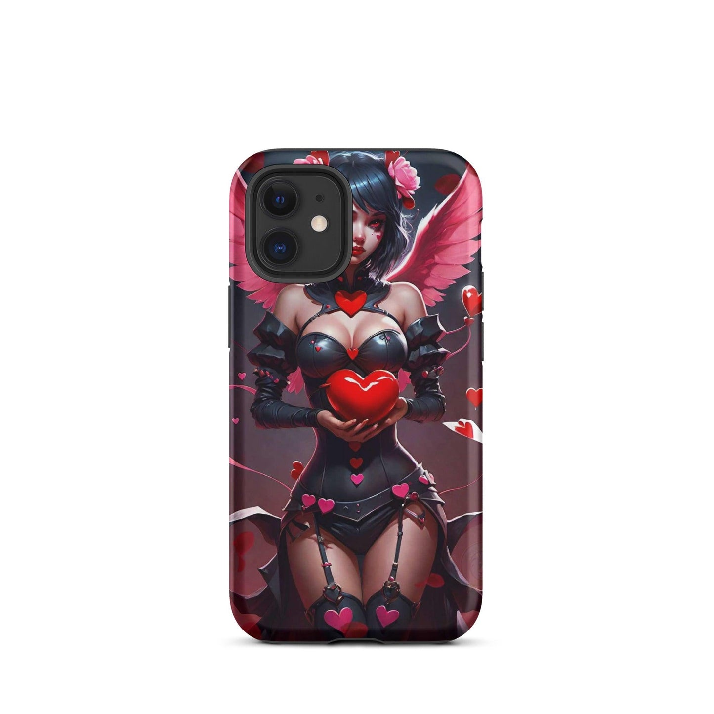 EYNA Emporium - "Valentine's Dark Angel" Tough Case for iPhone® - Dual Layer Protection