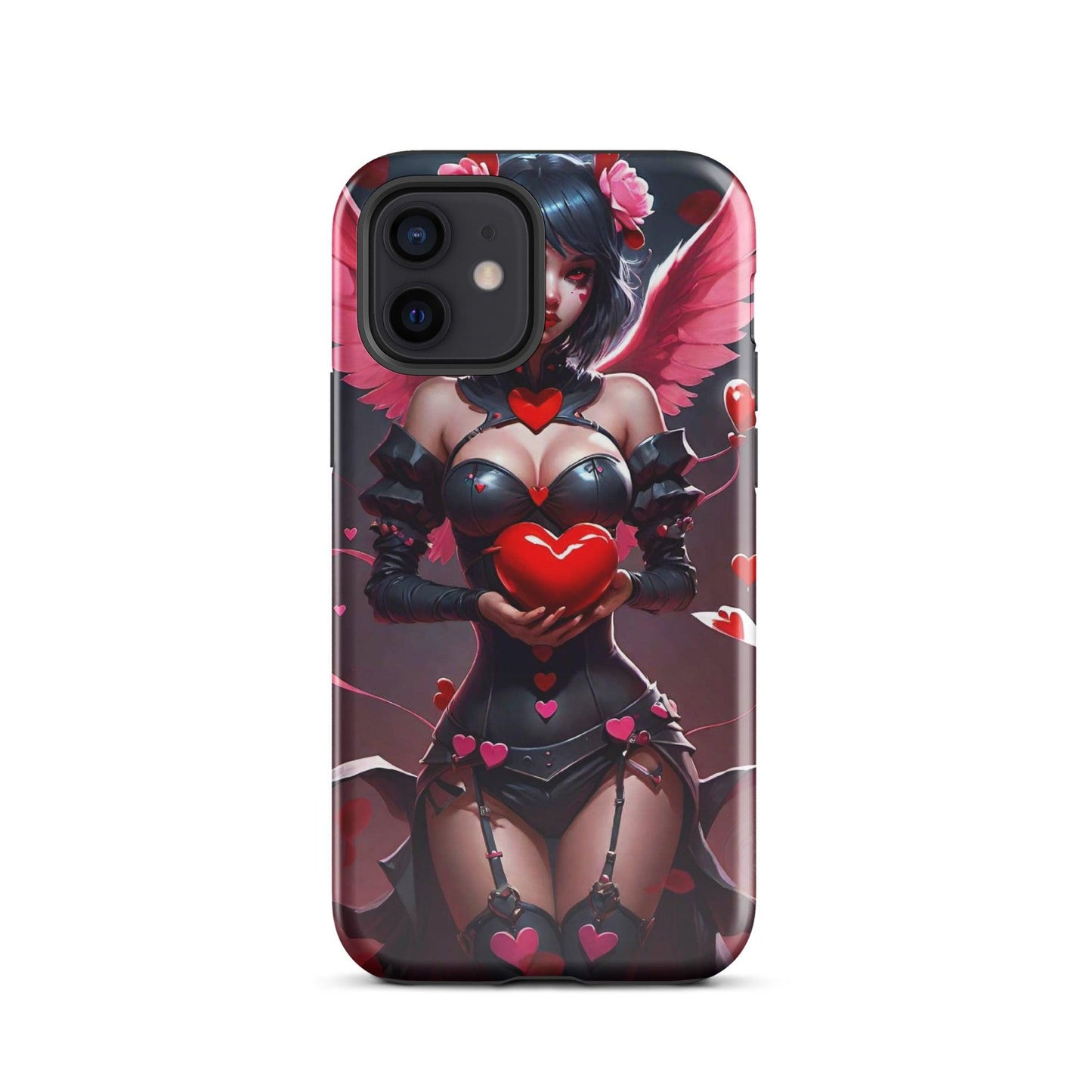 EYNA Emporium - "Valentine's Dark Angel" Tough Case for iPhone® - Dual Layer Protection