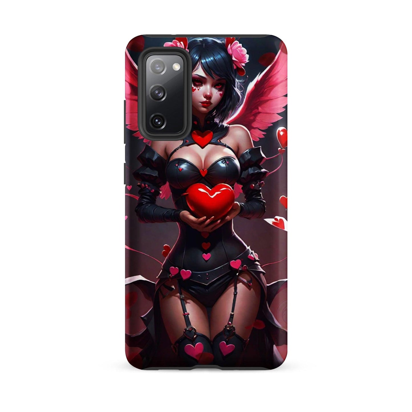 EYNA Emporium - "Valentine's Dark Angel" Tough case for Samsung® Phones - Dual Layer Protection