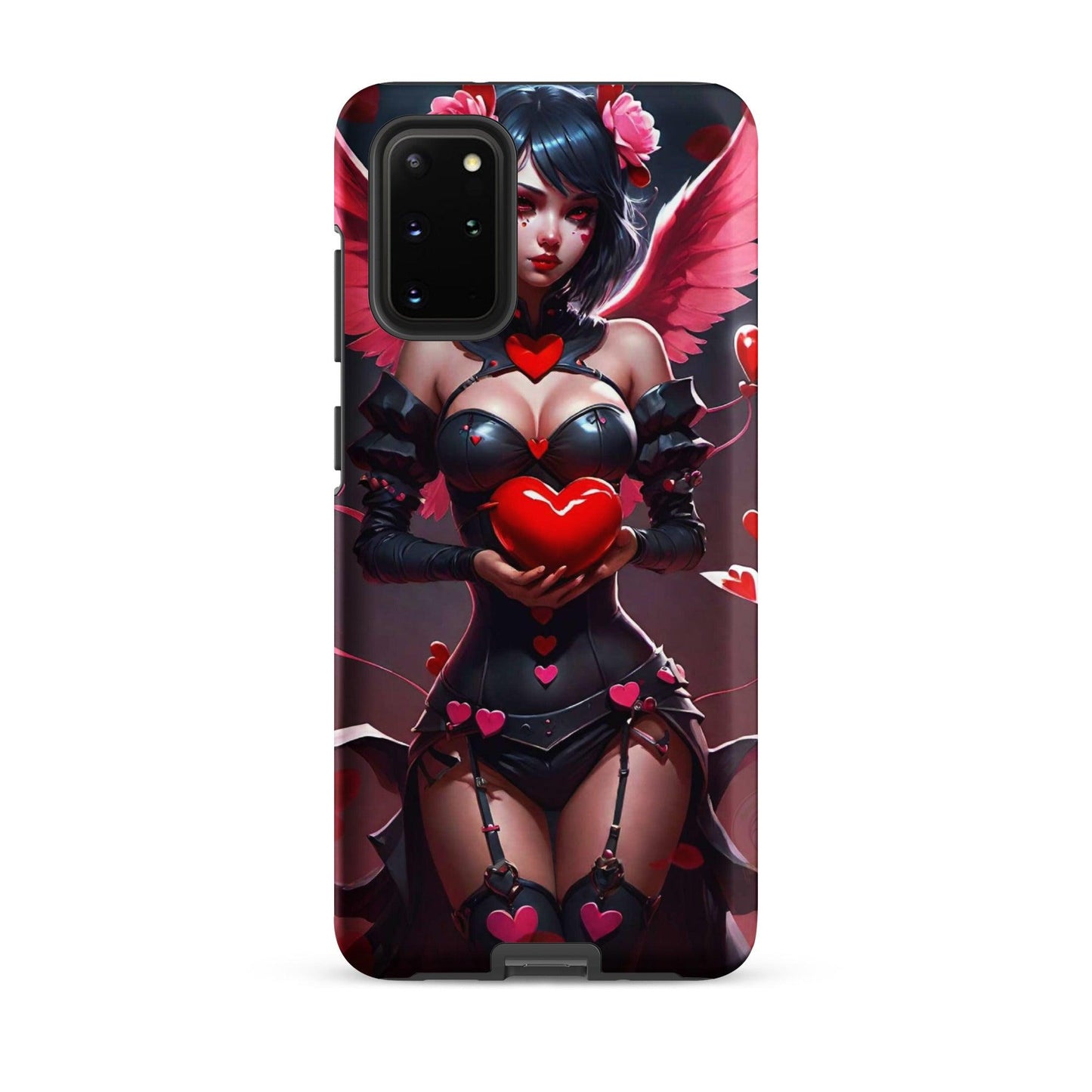 EYNA Emporium - "Valentine's Dark Angel" Tough case for Samsung® Phones - Dual Layer Protection