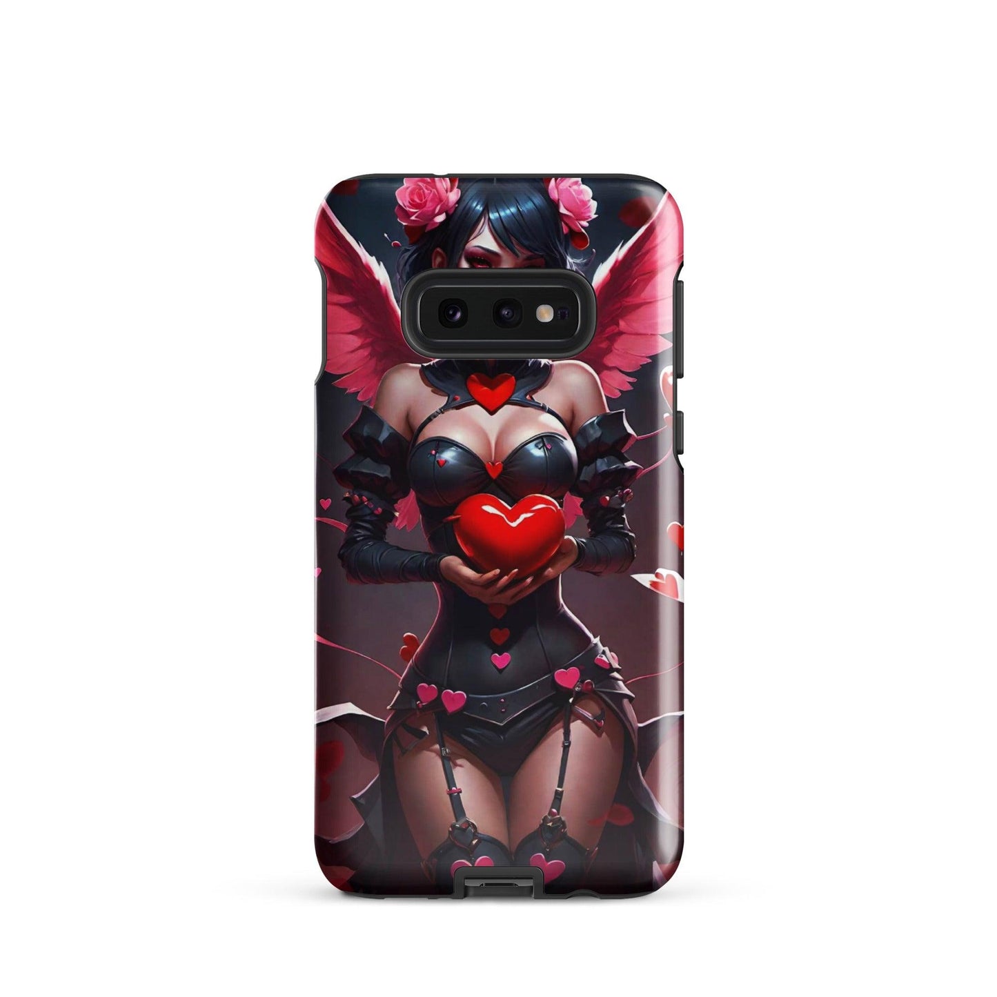 EYNA Emporium - "Valentine's Dark Angel" Tough case for Samsung® Phones - Dual Layer Protection