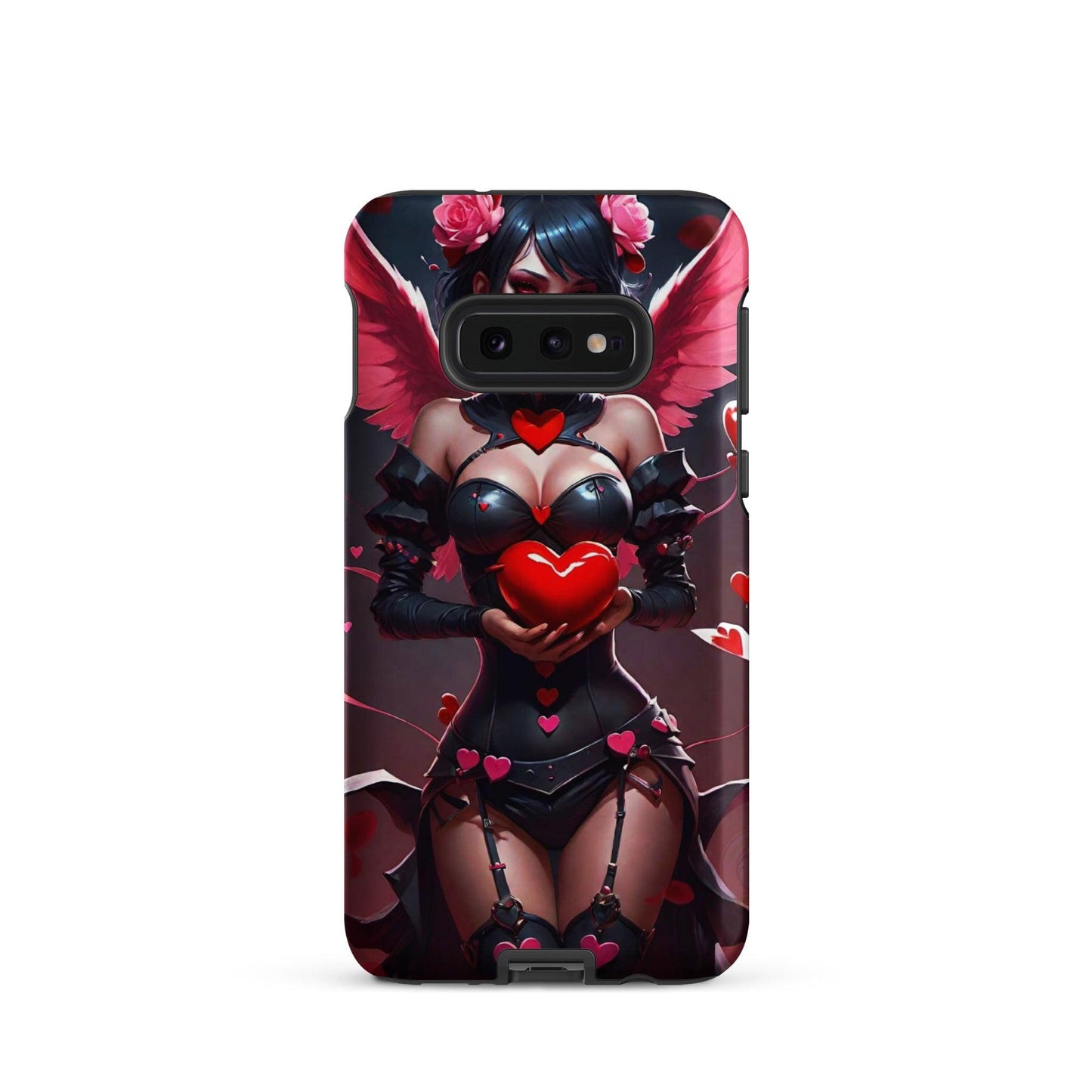 EYNA Emporium - "Valentine's Dark Angel" Tough case for Samsung® Phones - Dual Layer Protection