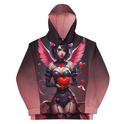 EYNA Emporium - "Valentine's Dark Angel" Unisex Hoodie