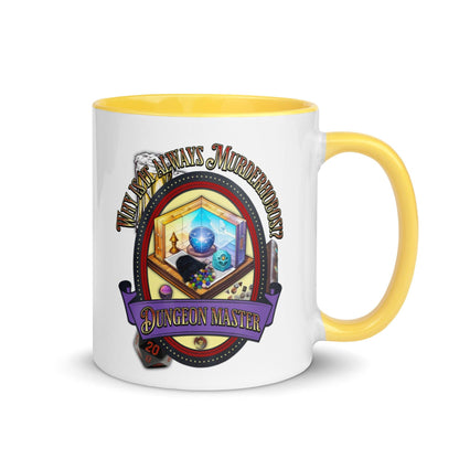 EYNA Emporium - "Why is it always Murderhobos!?" Dungeon Master Two-Toned Color Mug