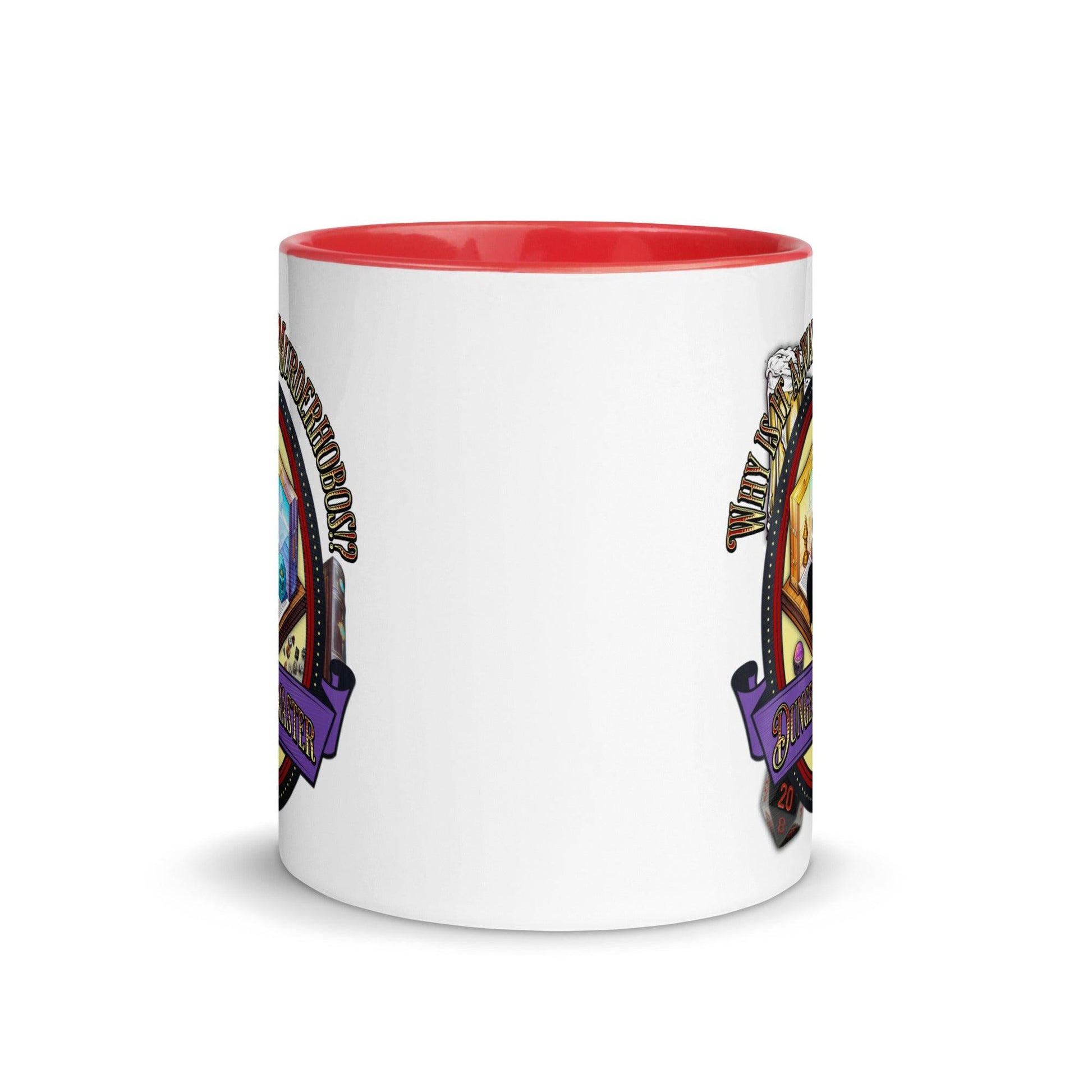 EYNA Emporium - "Why is it always Murderhobos!?" Dungeon Master Two-Toned Color Mug