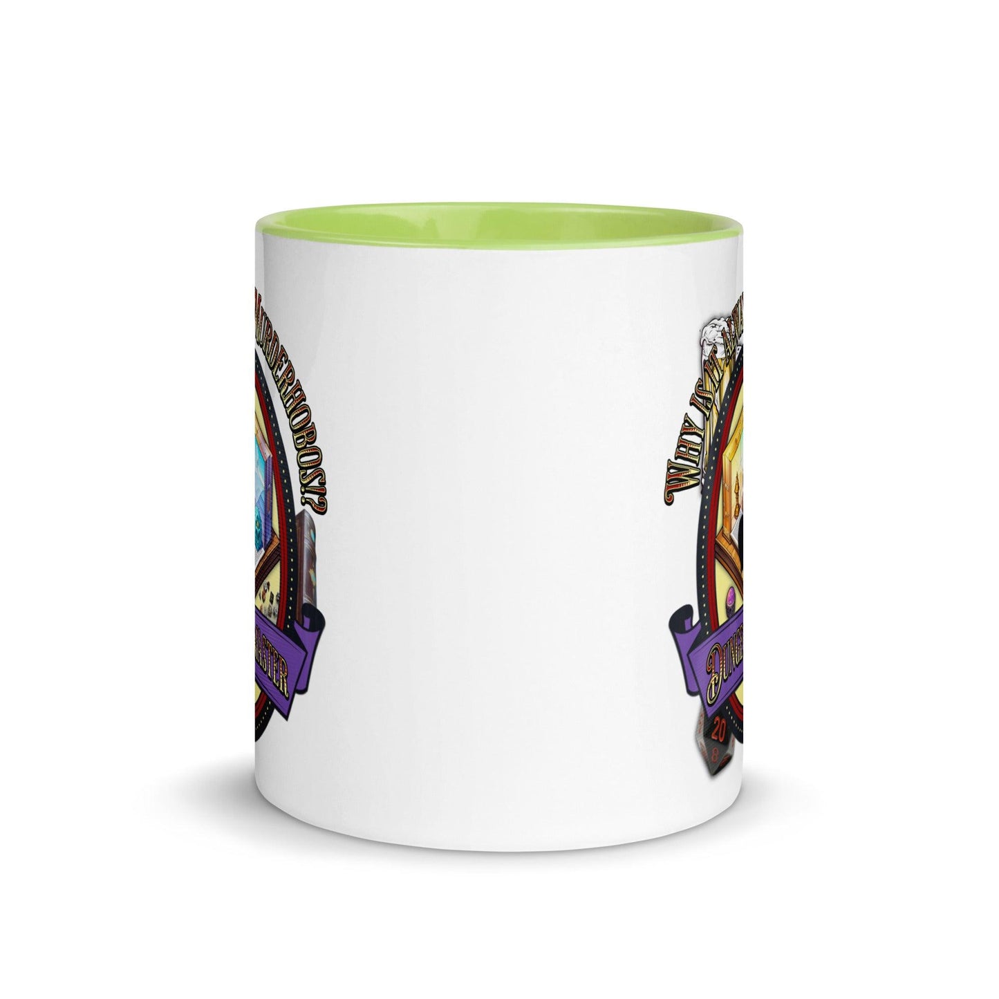 EYNA Emporium - "Why is it always Murderhobos!?" Dungeon Master Two-Toned Color Mug