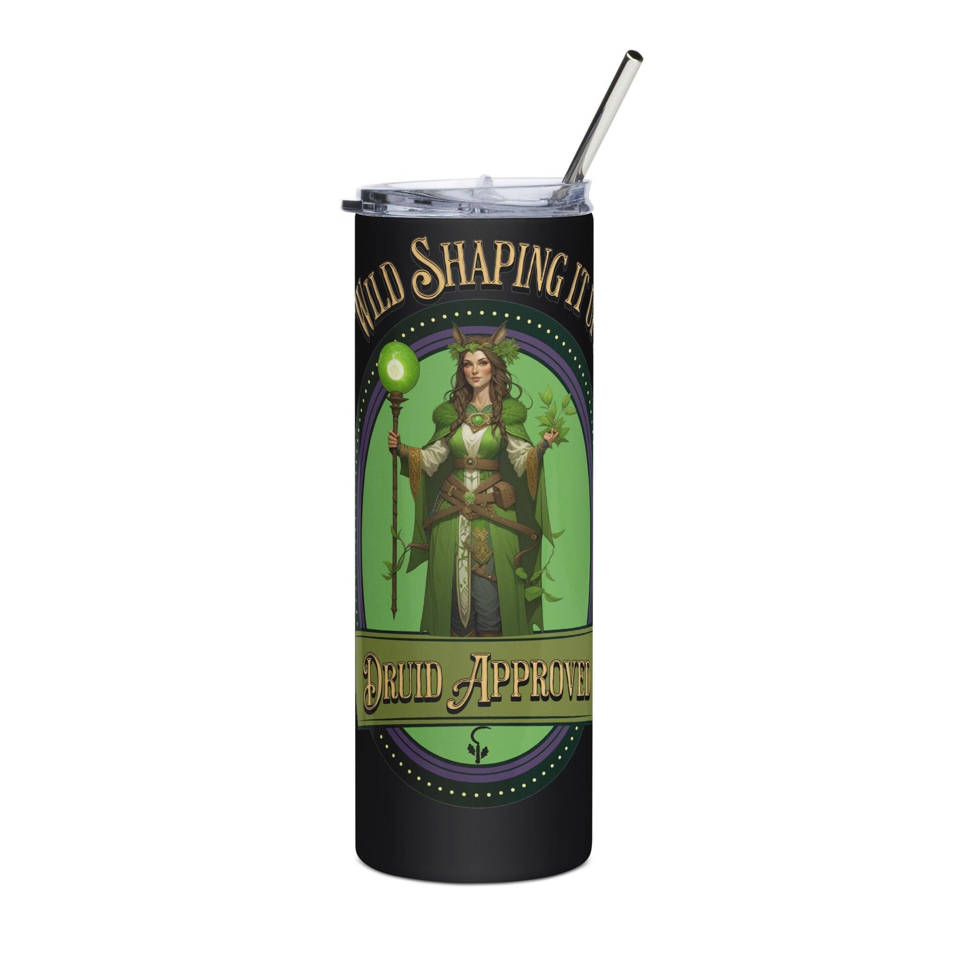 EYNA Emporium - "Wild Shaping it Up"! Druid Stainless Steel Tumbler