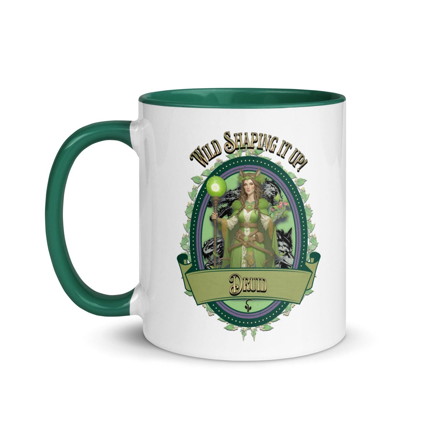 EYNA Emporium - "Wild Shaping it up!" Druid Two-Toned Color Mug