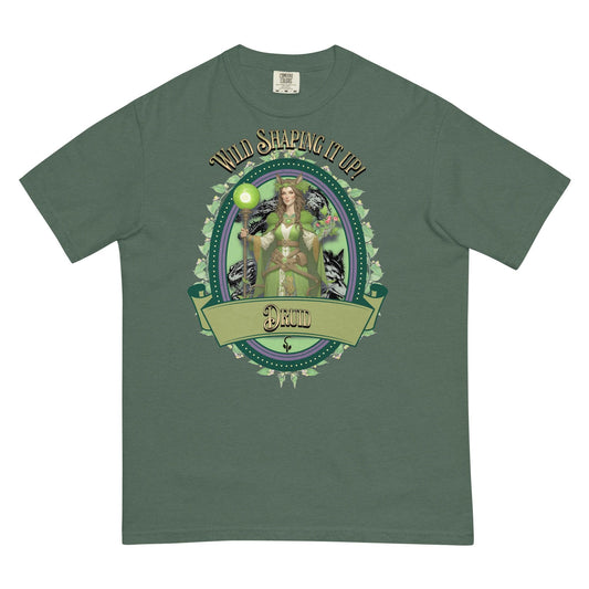 EYNA Emporium - "Wild-Shaping it up!" Druid Unisex Heavyweight T-Shirt