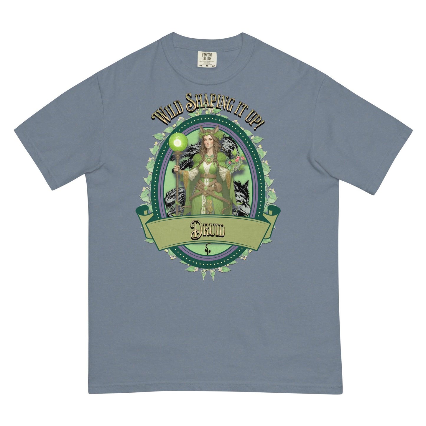 EYNA Emporium - "Wild-Shaping it up!" Druid Unisex Heavyweight T-Shirt