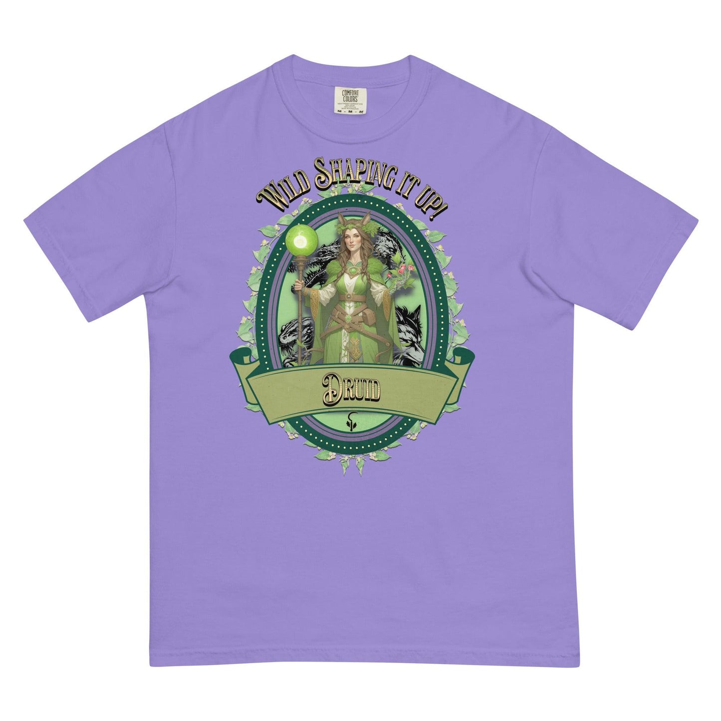 EYNA Emporium - "Wild-Shaping it up!" Druid Unisex Heavyweight T-Shirt