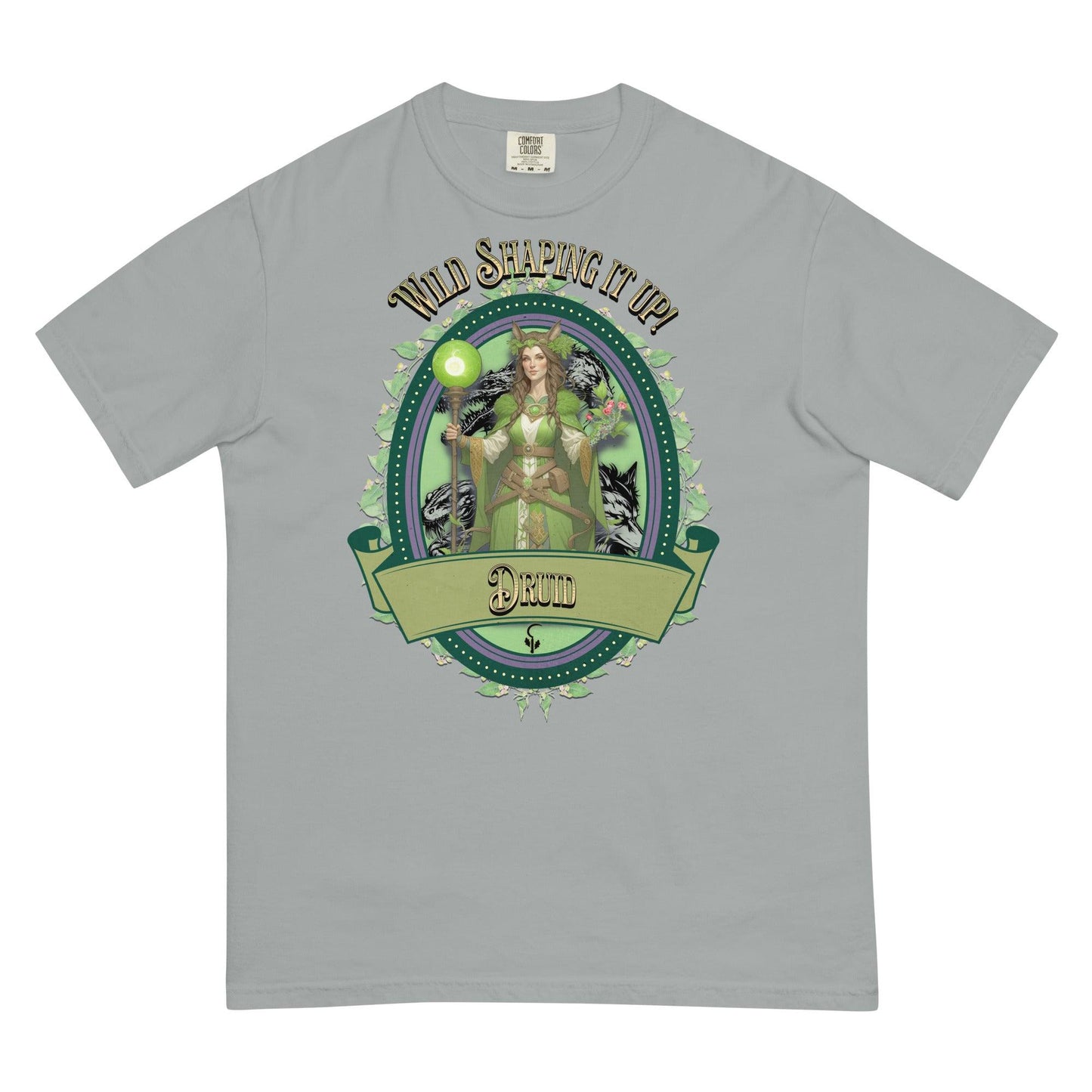 EYNA Emporium - "Wild-Shaping it up!" Druid Unisex Heavyweight T-Shirt