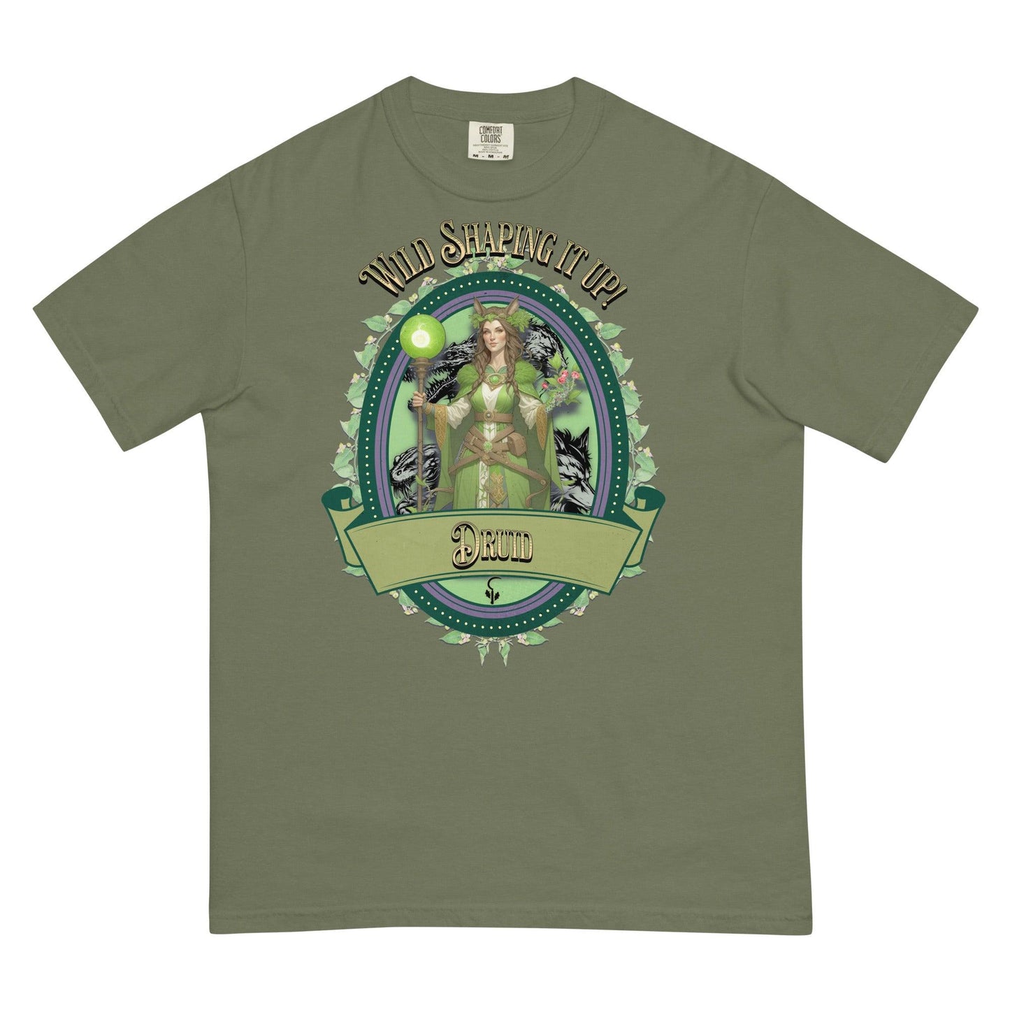 EYNA Emporium - "Wild-Shaping it up!" Druid Unisex Heavyweight T-Shirt