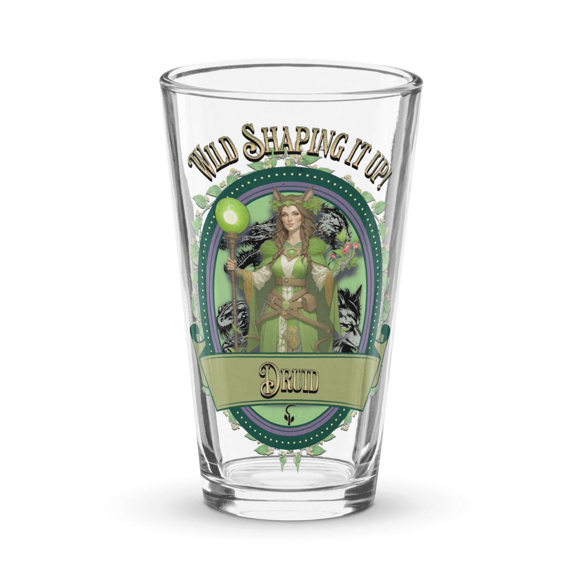 EYNA Emporium - "Wild Shaping it Up" Shaker Pint Glass - Druid