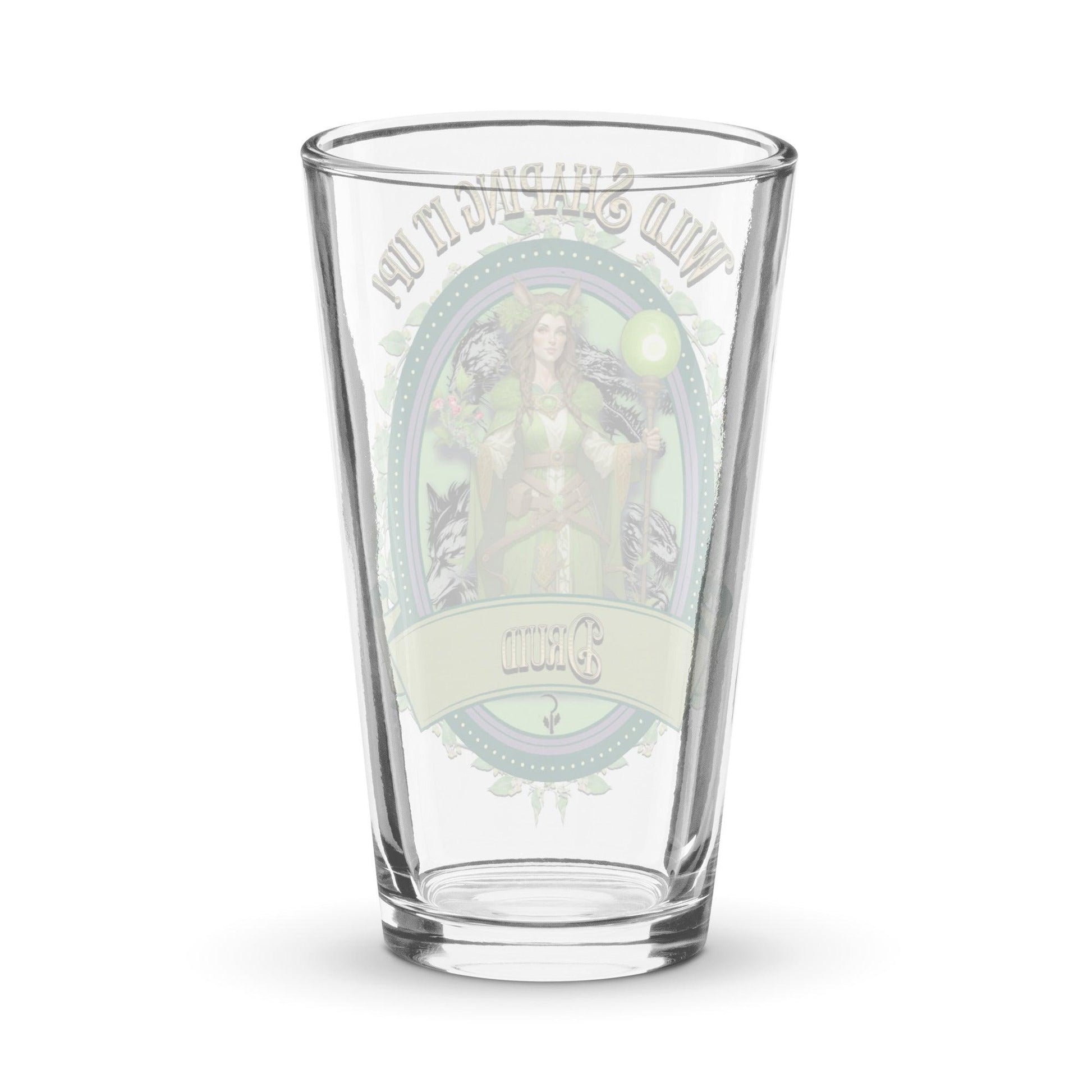 EYNA Emporium - "Wild Shaping it Up" Shaker Pint Glass - Druid