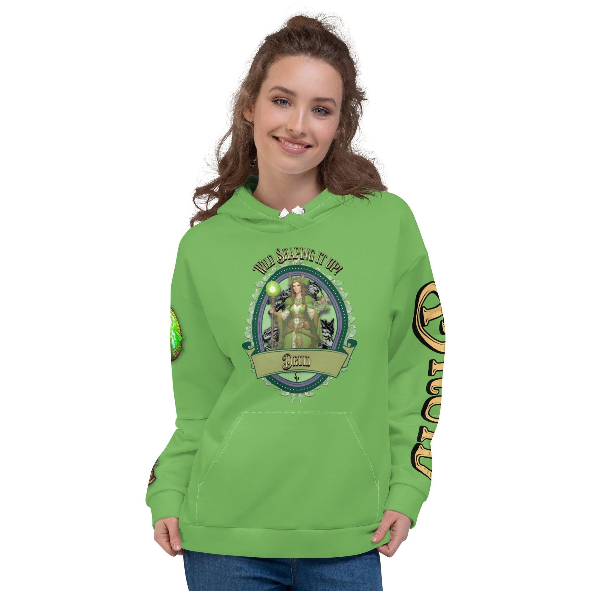 EYNA Emporium - "Wild Shaping it Up" Unisex Hoodie - Druid